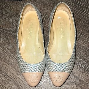 Chanel CC flats